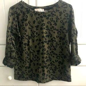 Loft Leopard Print Pullover